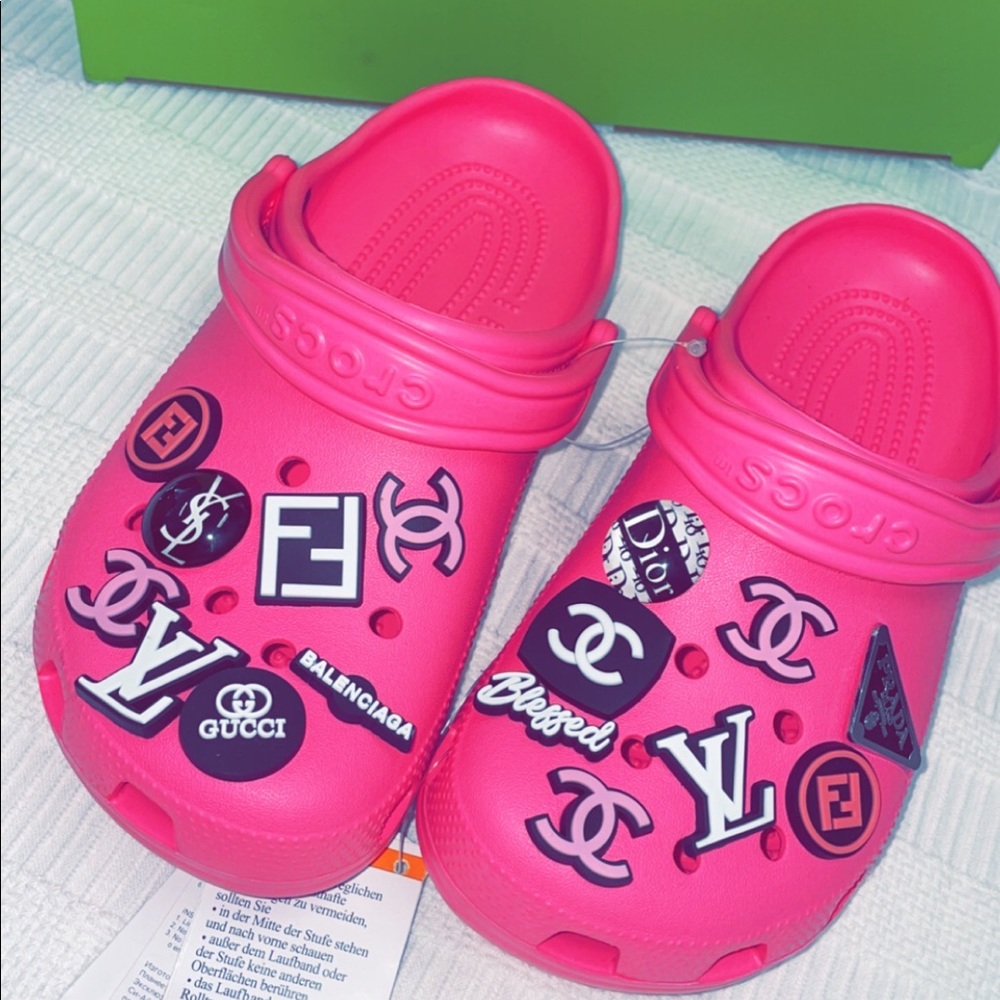 * official * custom crocs. I Can add diamonds & pearls if wanted